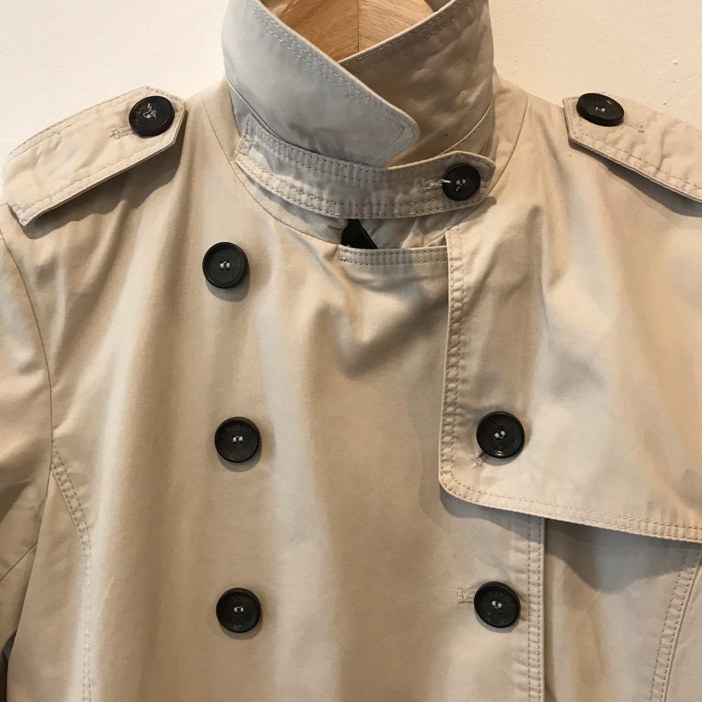 ZARA Tan Pea Coat 🧥